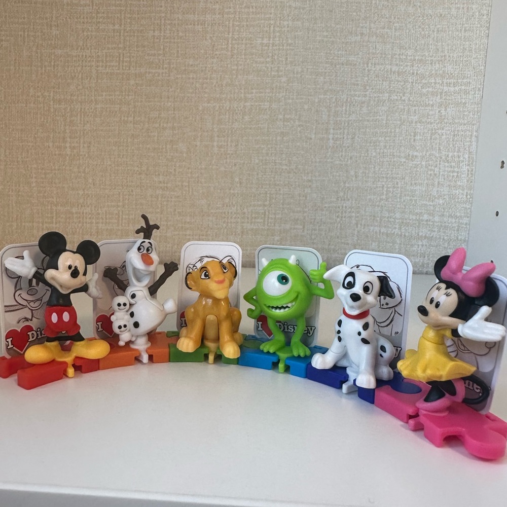 Disney 100 miniature kinder surprise toys